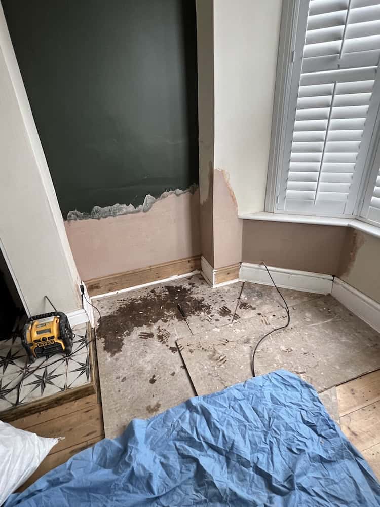 finding and treating dry rot hidden beneath a sheffield home 4