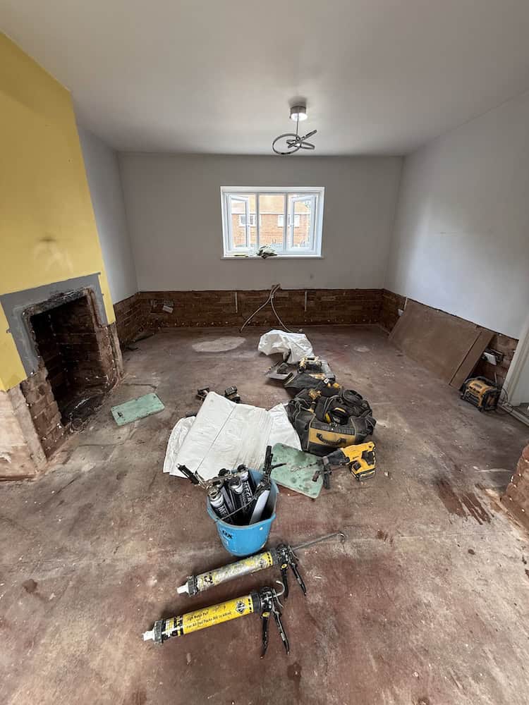 resolving low level damp from a bridged dpc in a bolton upon dearne home 1