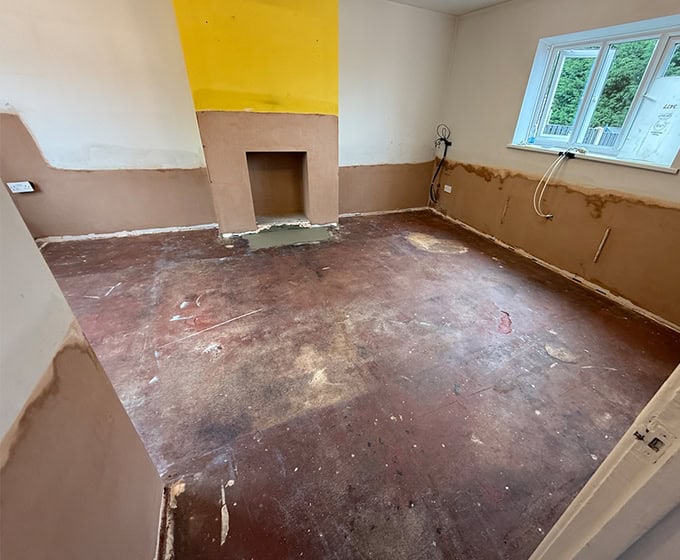 damp proofing a house in barnsley